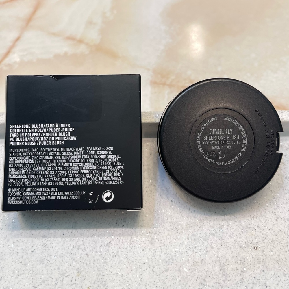 MAC ~ ‘GINGERLY’ Sheertone Shimmer Blush ~ Full Size 0.21 US oz. / 6 g ~ NIB - Picture 12 of 16